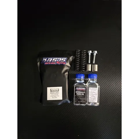 ชุดโหลดหน้ามอเตอร์ไซค์ (เซ็ทน้ำมันแล้ว) สปริงโหลดหน้า ไม่ตัดแกน สำหรับ GIORNO PCX LEAD FORZA XMAX NMAX WAVE CLICK รูปที่ 2