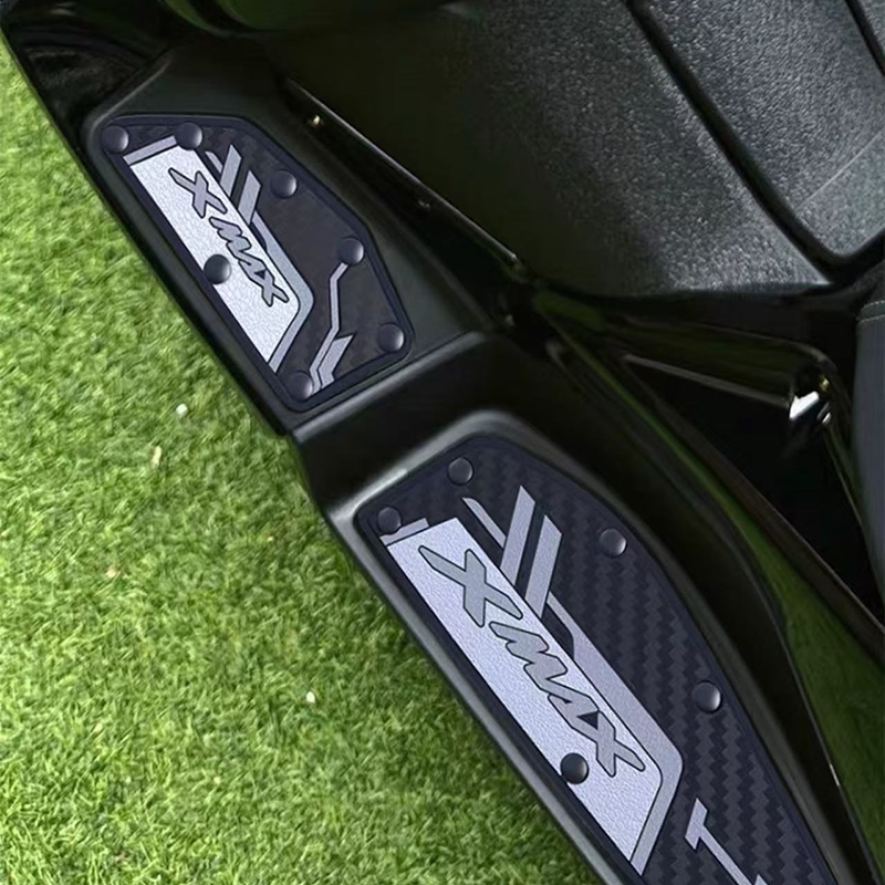 แผ่นยางวางเท้า แผ่นรองเท้ากันลื่น สำหรับ Yamaha XMAX 300 ปี 2020-2024 อะไหล่แต่งมอเตอร์ไซค์ รูปที่ 7