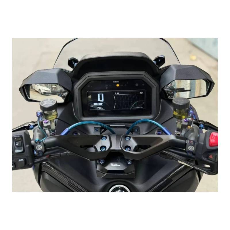 กระจกมองข้างทรงหลบจ่า กระจกแต่งตรงรุ่น สำหรับ Yamaha XMAX 300 / Techmax V3 ปี 2025-2026 อุปกรณ์ครบชุด รูปที่ 2