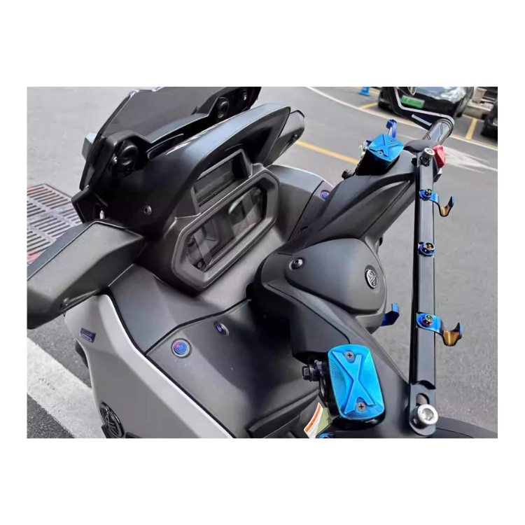 ชุดน็อตแต่งสแตนเลส สกรูตกแต่งเปลือกเฟรม พร้อมหมุดสี สำหรับ Yamaha Xmax 300 รูปที่ 6