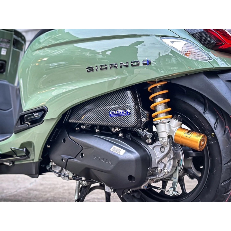 ชิ้นส่วนแฟริ่งแต่ง ลายเคฟล่า 5D แท้ศูนย์ เคลือบแลคเกอร์ 2K สำหรับ Honda Giorno 125 รูปที่ 8