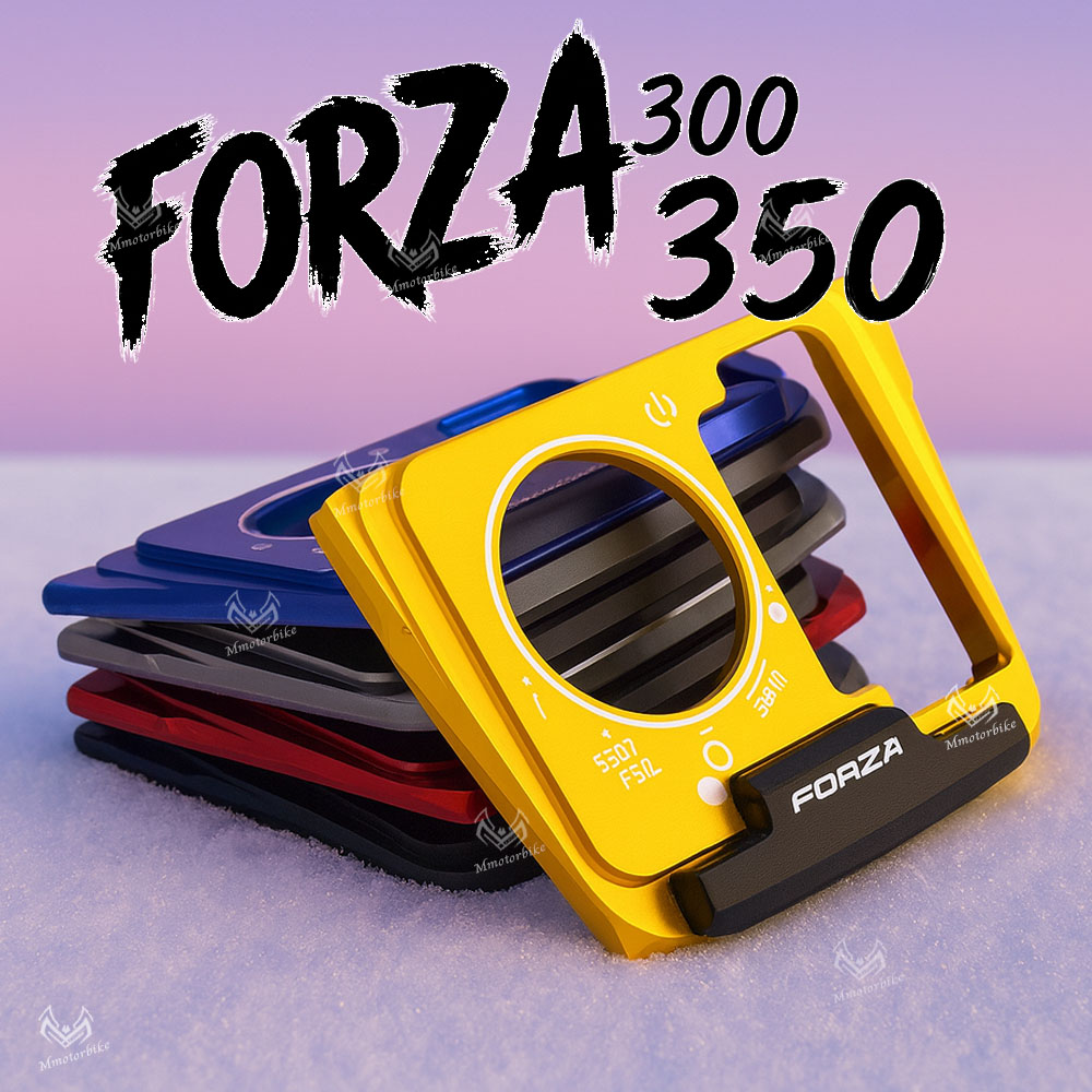 ฝาครอบสวิตช์กุญแจอลูมิเนียม CNC สำหรับ Honda Forza 350/300 และ PCX160/125 รูปที่ 10