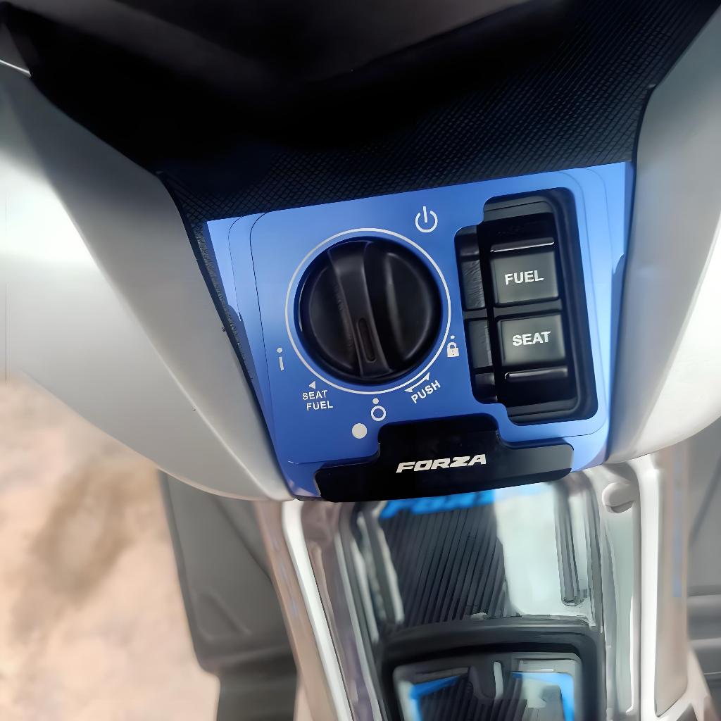 ฝาครอบสวิตช์กุญแจอลูมิเนียม CNC สำหรับ Honda Forza 350/300 และ PCX160/125 รูปที่ 3