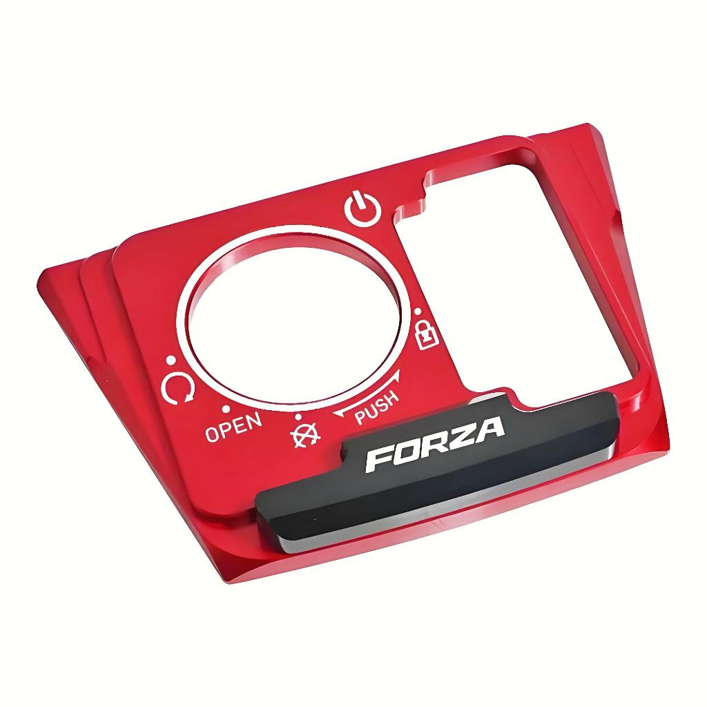 ฝาครอบสวิตช์กุญแจอลูมิเนียม CNC สำหรับ Honda Forza 350/300 และ PCX160/125 รูปที่ 5