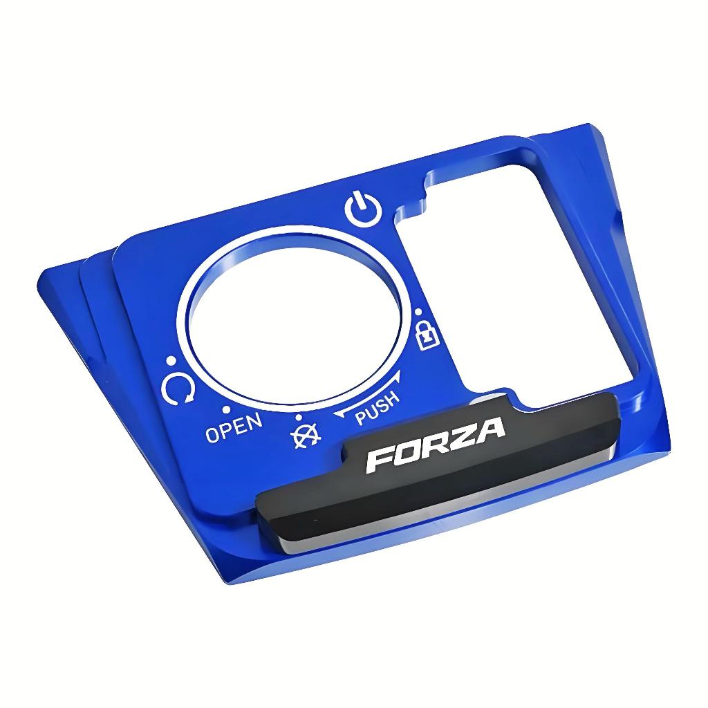 ฝาครอบสวิตช์กุญแจอลูมิเนียม CNC สำหรับ Honda Forza 350/300 และ PCX160/125 รูปที่ 6