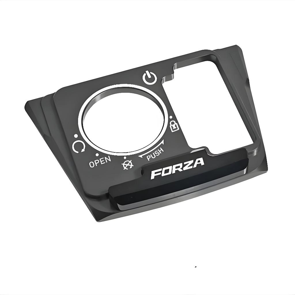 ฝาครอบสวิตช์กุญแจอลูมิเนียม CNC สำหรับ Honda Forza 350/300 และ PCX160/125 รูปที่ 8