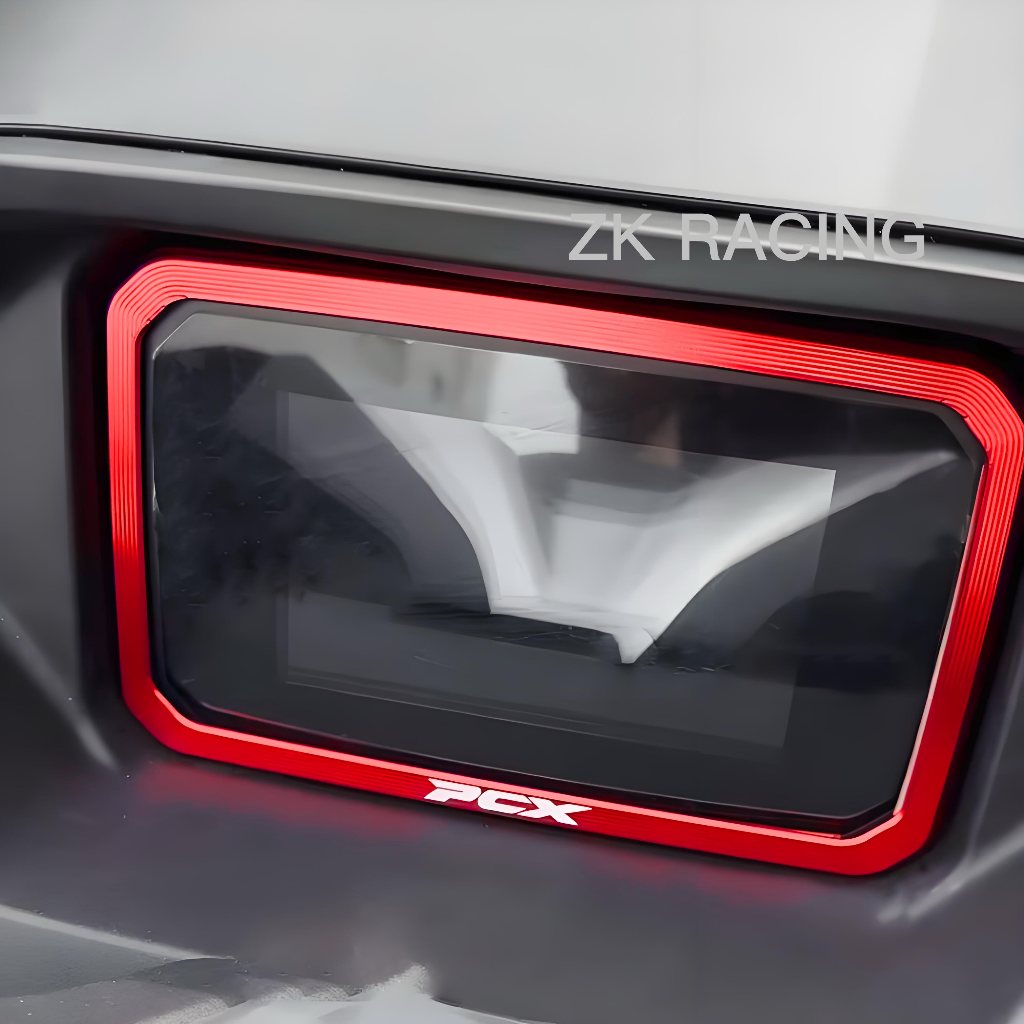 กรอบป้องกันแผงหน้าปัด อลูมิเนียม CNC สำหรับ PCX160 และ FORZA350 ปี 2025-2026 รูปที่ 4