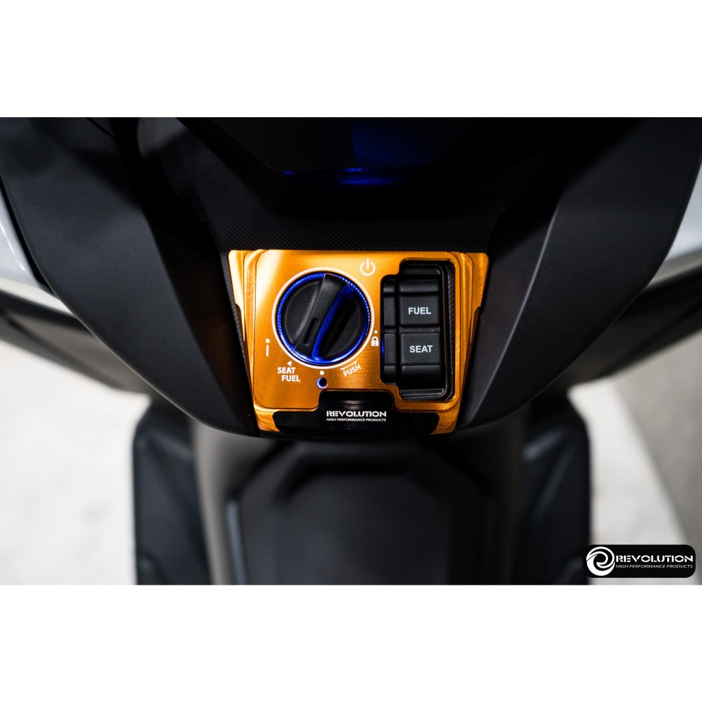ฝาครอบสวิตช์กุญแจ REVOLUTION สำหรับ Honda Forza 300 (2018 ขึ้นไป) และ Forza 350 รูปที่ 5