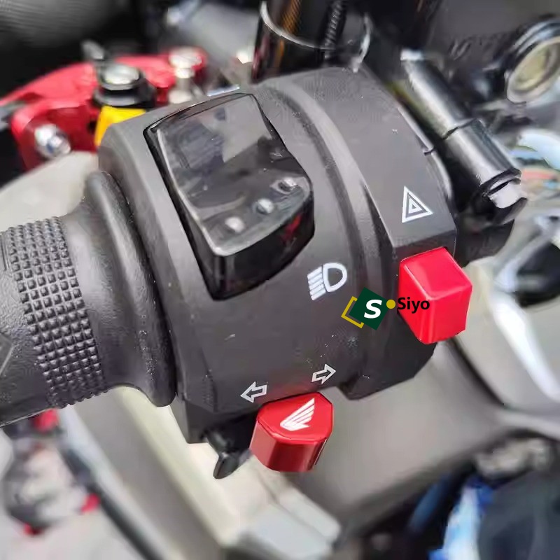 ปุ่มกดสวิตช์ไฟเลี้ยว อลูมิเนียม สำหรับ Honda PCX และ ADV รูปที่ 2