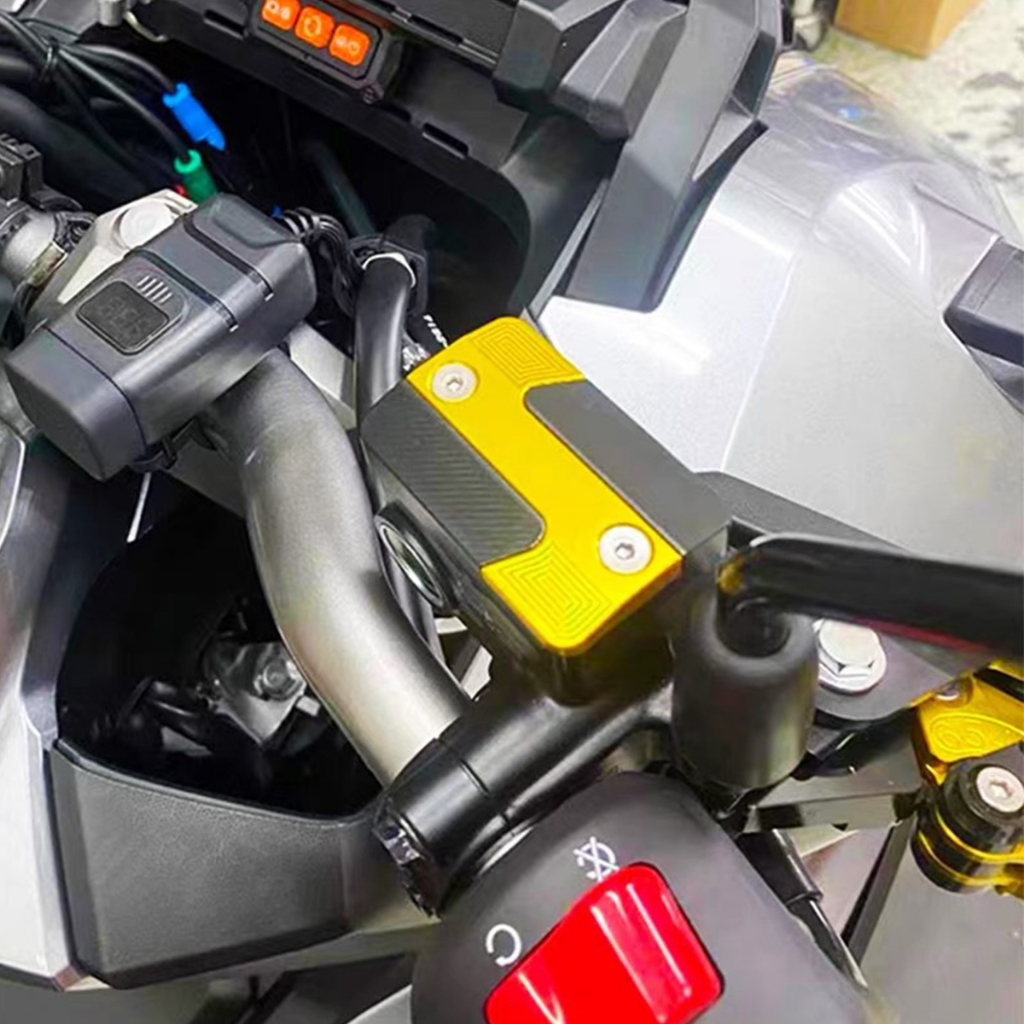 ฝาครอบปั๊มน้ำมันเบรกบน อลูมิเนียม CNC สำหรับ Honda PCX และ Click รูปที่ 9