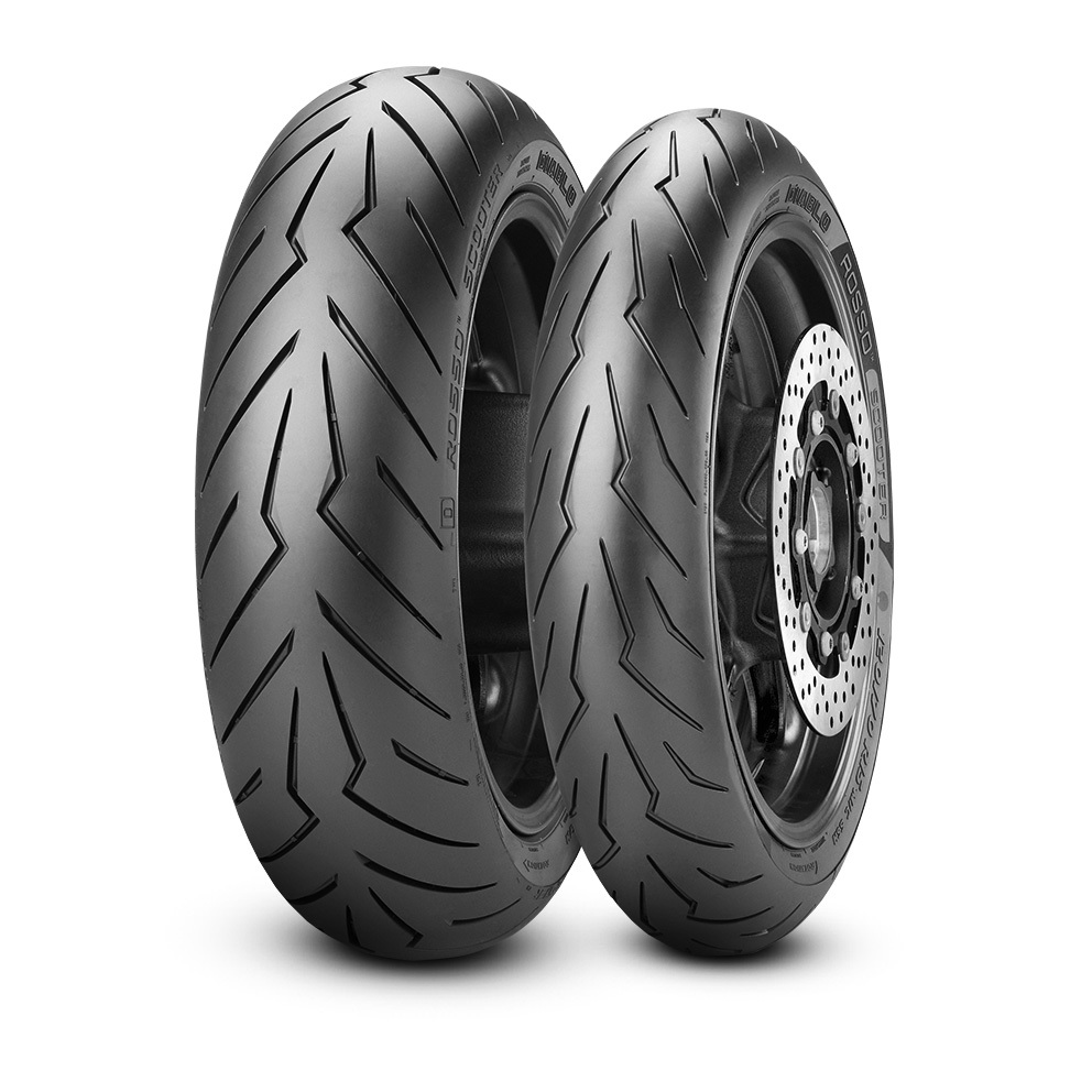 ยาง Pirelli Diablo Rosso Scooter สำหรับ Forza 300/350, X-MAX 300, ADV 350 (ชุดหน้า-หลัง) รูปที่ 6