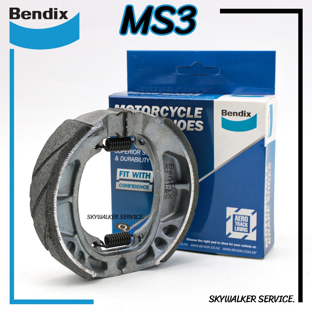 ชุดผ้าเบรค Bendix รุ่น General CT สำหรับ Honda Wave110i และ Wave125i รูปที่ 6