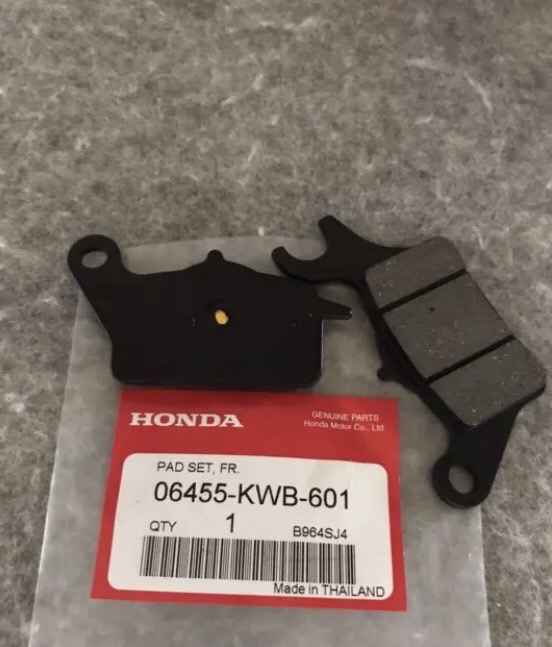 ผ้าดิสก์เบรคหน้า แท้ Honda สำหรับ Wave 110i, Wave 125i ปลาวาฬ, CZi รูปที่ 4