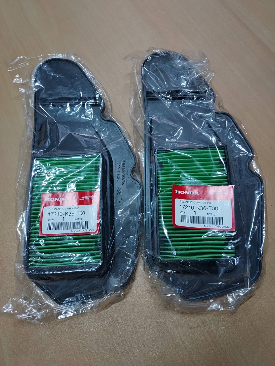 ไส้กรองอากาศ สำหรับ Honda Click 125i และ PCX 150 รหัส 17210-K36-T00 รูปที่ 4
