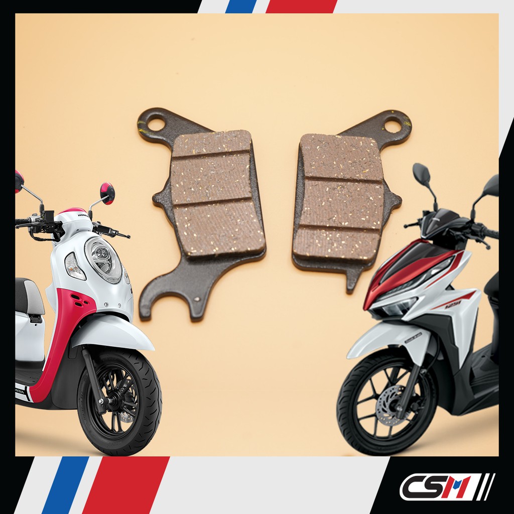 ผ้าเบรคหน้าแท้ สำหรับ Honda Click, Scoopy-i, Zoomer-X รูปที่ 7