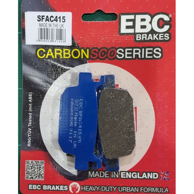 ผ้าเบรคหลัง EBC Brakes รุ่น Organic สำหรับ Forza, ADV, PCX160, Click160 รูปที่ 2