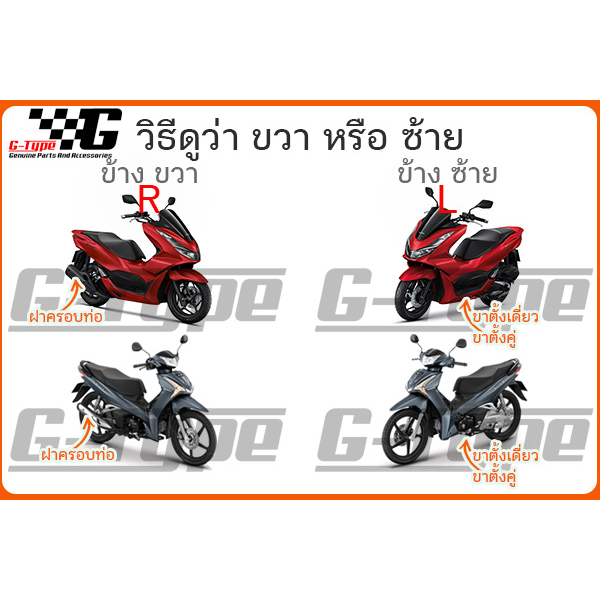 ชุดสี Click 125i สีเทาดำ แท้เบิกศูนย์ (ปี 2023-2024) รูปที่ 6
