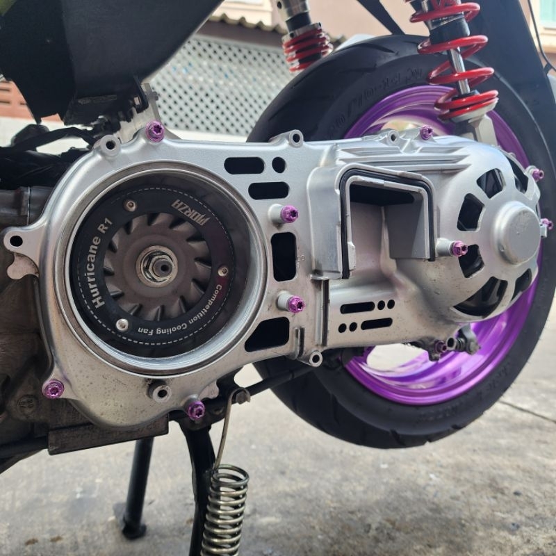 ชุดชามแต่ง MORZA สำหรับ Aerox / N-MAX / Grand Filano รุ่น Street หรือ Racing รูปที่ 9