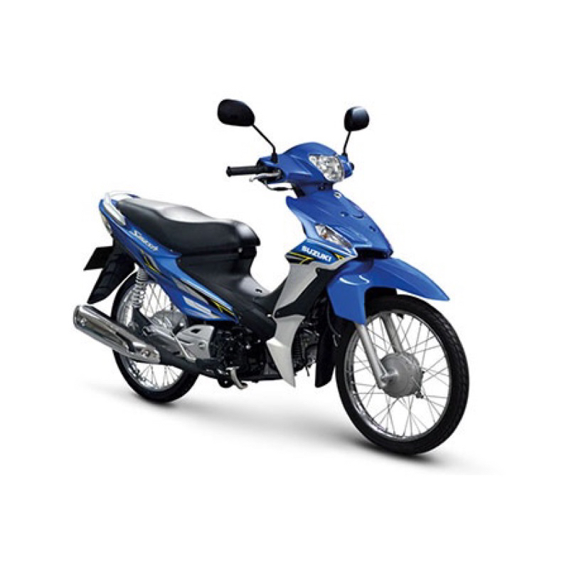 ชุดสี เฟรมรถมอเตอร์ไซค์ สีดำ สำหรับ Suzuki New Smash / Smash 113 รูปที่ 5
