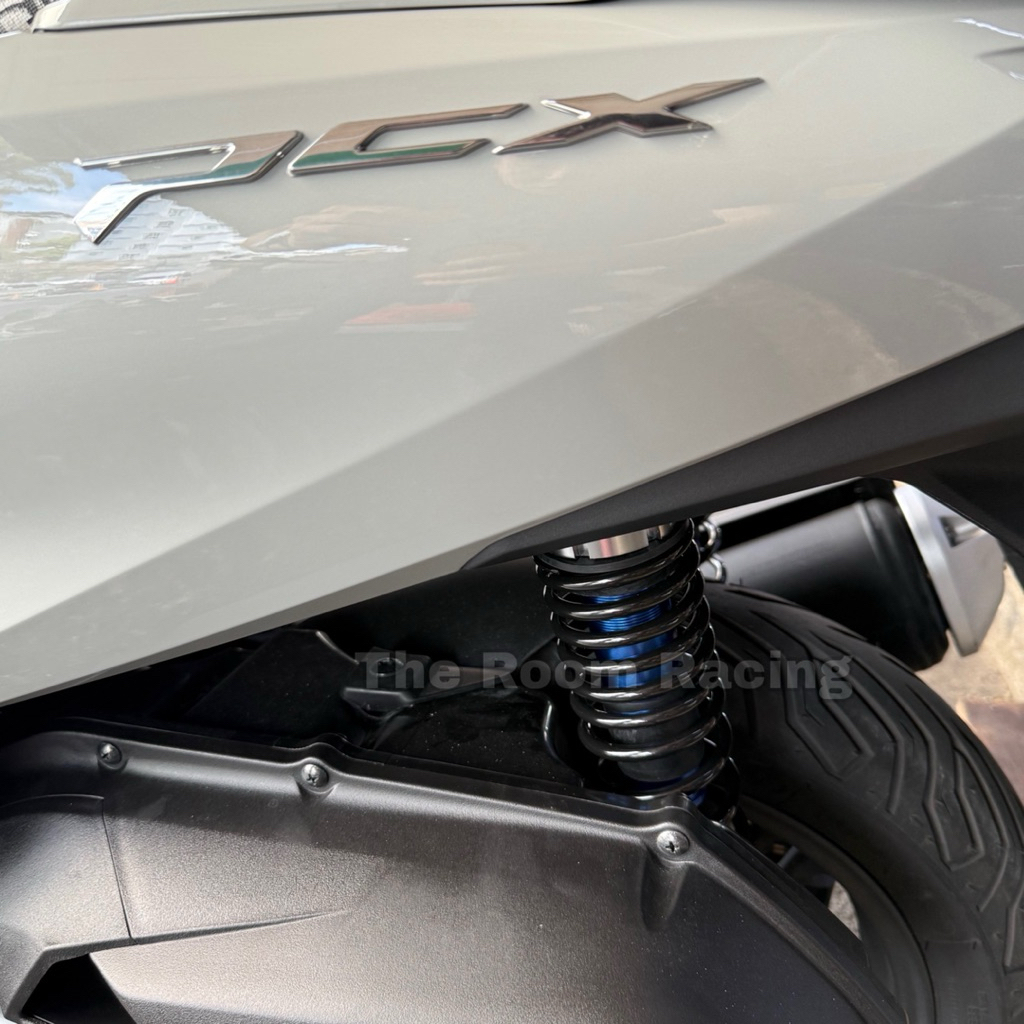 โช๊คหลังแก๊สแท้ SPN รุ่น V-ADJ ปรับรีบราวและสปริงได้ สำหรับ XMAX, PCX, NMAX, Drone รูปที่ 4