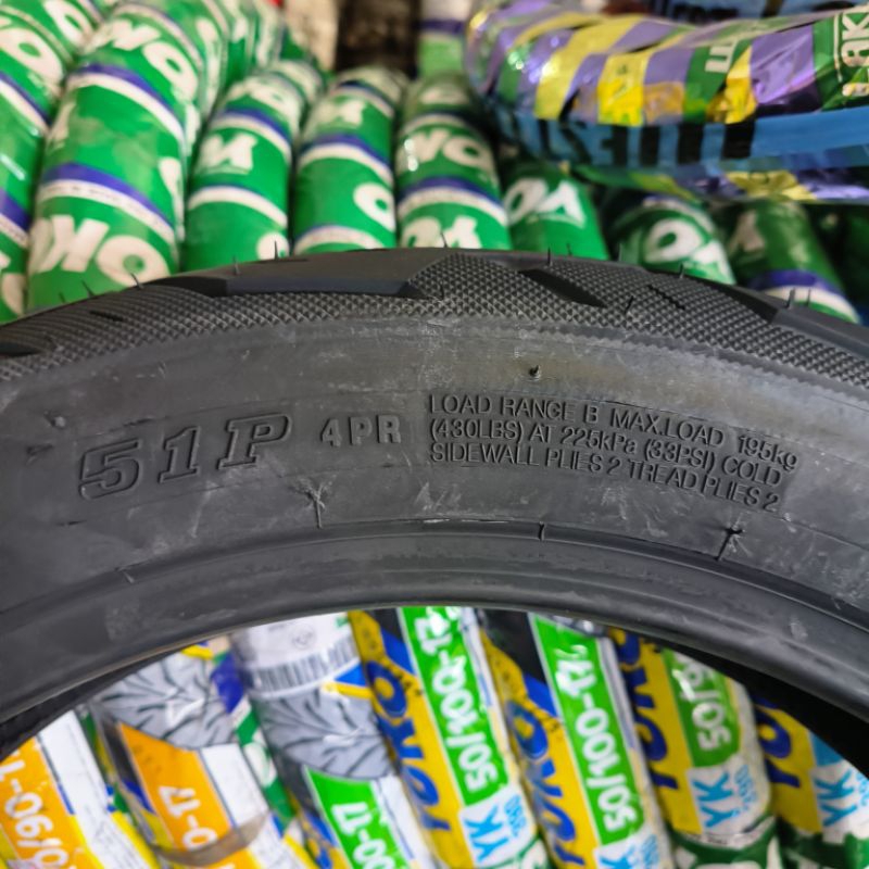 ยางนอกมอเตอร์ไซค์ Goodride ขอบ 14 แบบไม่ใช้ยางใน (Tubeless) ลายไฟ/City H571 รูปที่ 7