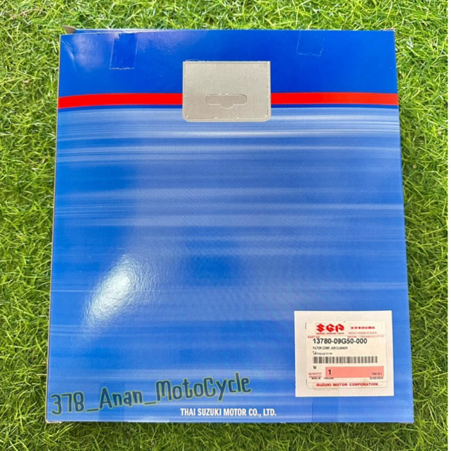 ไส้กรองอากาศ แท้ศูนย์ Suzuki รหัส 13780-09G50-000 สำหรับ Smash, Best125, Shogun125 รูปที่ 3