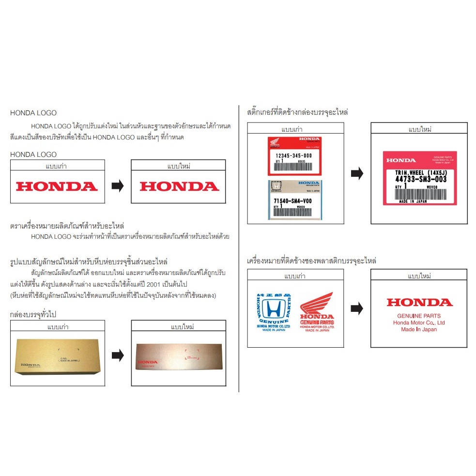 ชุดสี Honda Scoopy i แท้ศูนย์ (ปี 2024-2026) ขายแยกชิ้น รูปที่ 9