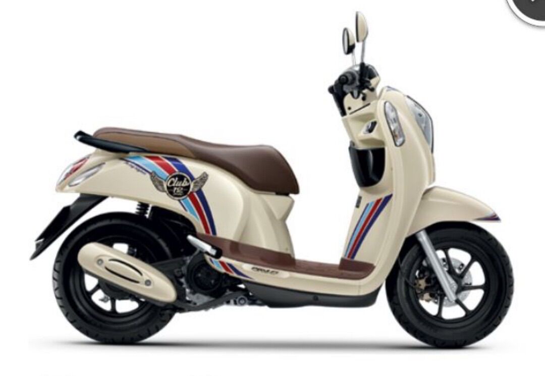 ชุดสีเฟรมรถมอเตอร์ไซค์ Honda Scoopy i รุ่นไฟเลี้ยวบังลม ปี 2012-2016 ครบชุด 16 ชิ้น รูปที่ 6