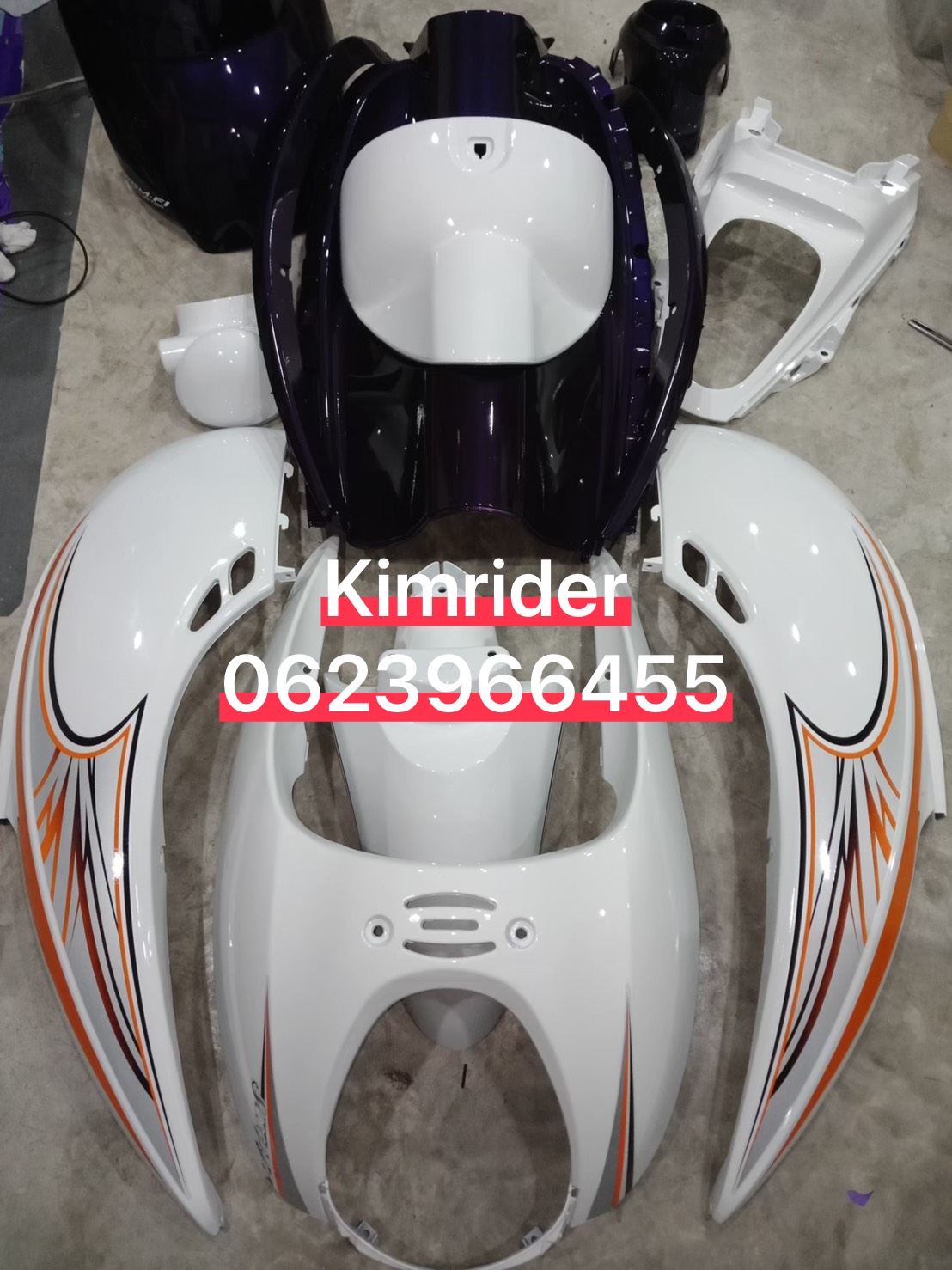 ชุดสี Scoopy i ตัวเก่า รุ่นไฟเลี้ยวแยก ปี 2009-2011 ครบชุด 15 ชิ้น รูปที่ 10