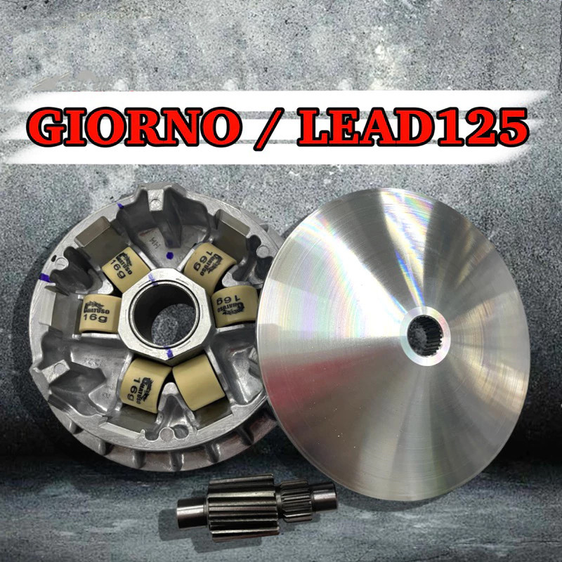 ชามแต่งพร้อมเม็ด สำหรับ Honda LEAD125, Giorno, Click125/150/160 และ ADV150 รูปที่ 2