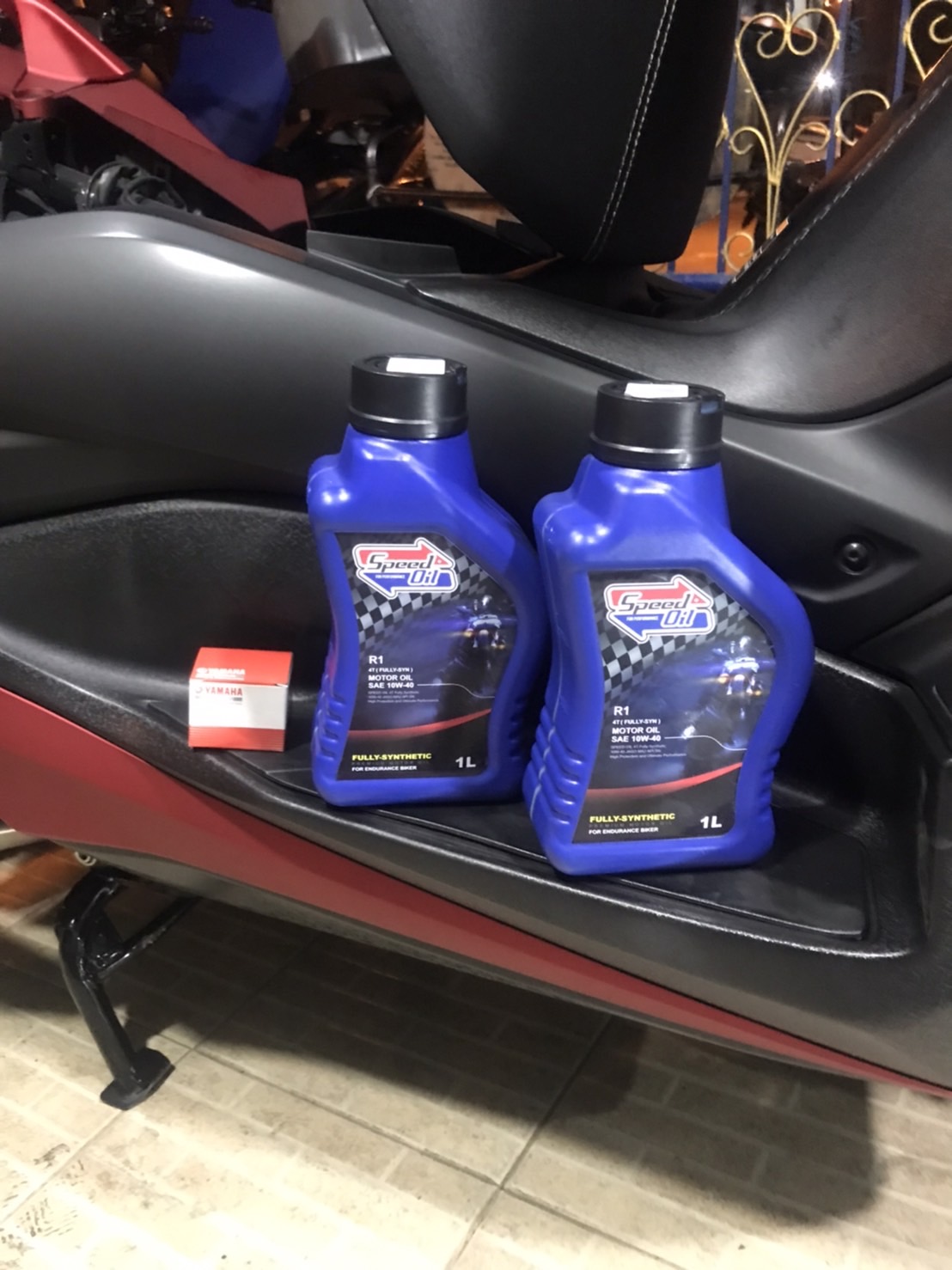 ชุดน้ำมันเครื่องสังเคราะห์แท้ 100% Speed Oil 10W-40 พร้อมน้ำมันเฟืองท้าย รูปที่ 7