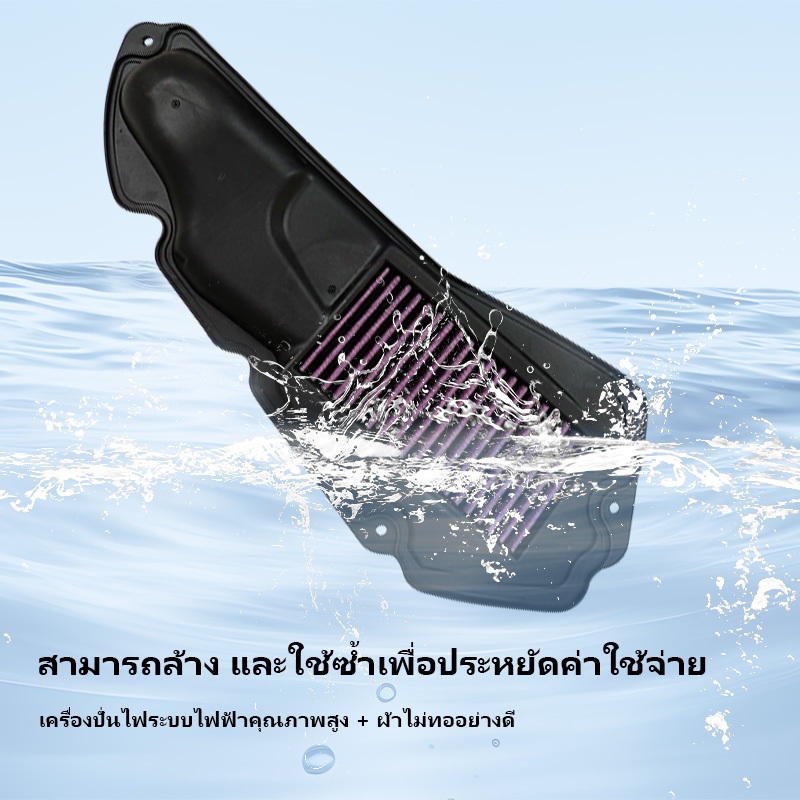 กรองอากาศแต่ง ประสิทธิภาพสูง ถอดล้างได้ สำหรับ Honda PCX160 และ ADV160 รูปที่ 9