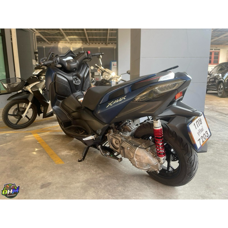 โช๊คหลัง OKD รุ่น BlackBoom สำหรับ NMAX, XMAX และ PCX ความสูง 330 มม. รูปที่ 8