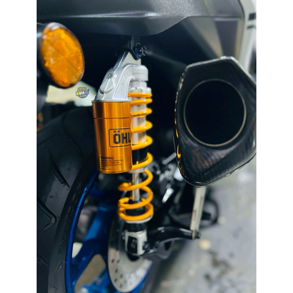 โช๊คหลังแต่ง ระบบแก๊สแท้ งานเกรดพรีเมียม 1:1 สูง 320 มม. สำหรับ NMAX PCX XMAX รูปที่ 7