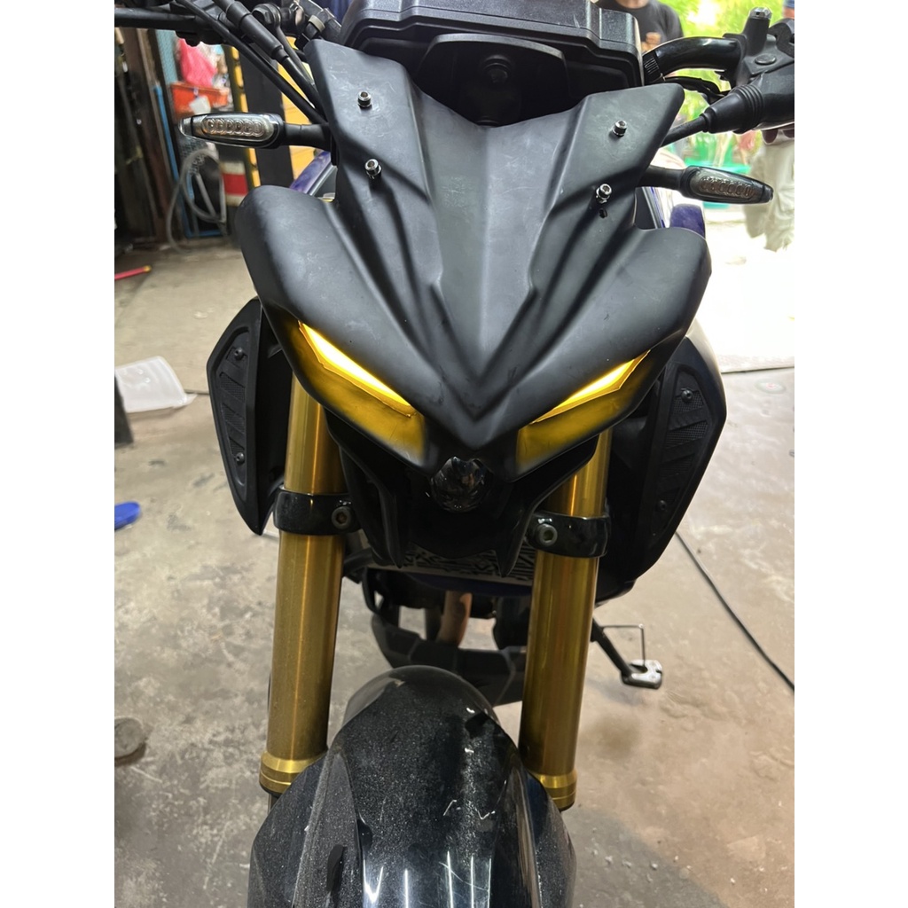 ครอบหน้า MT-15 ทรง Devil ผลิตจากพลาสติก ABS เคลือบสี 2K รูปที่ 2